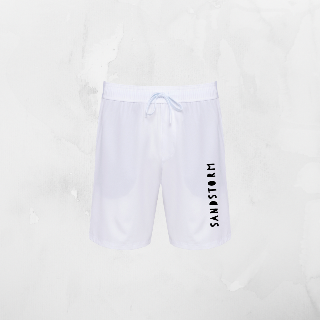Short Blanc avec bande