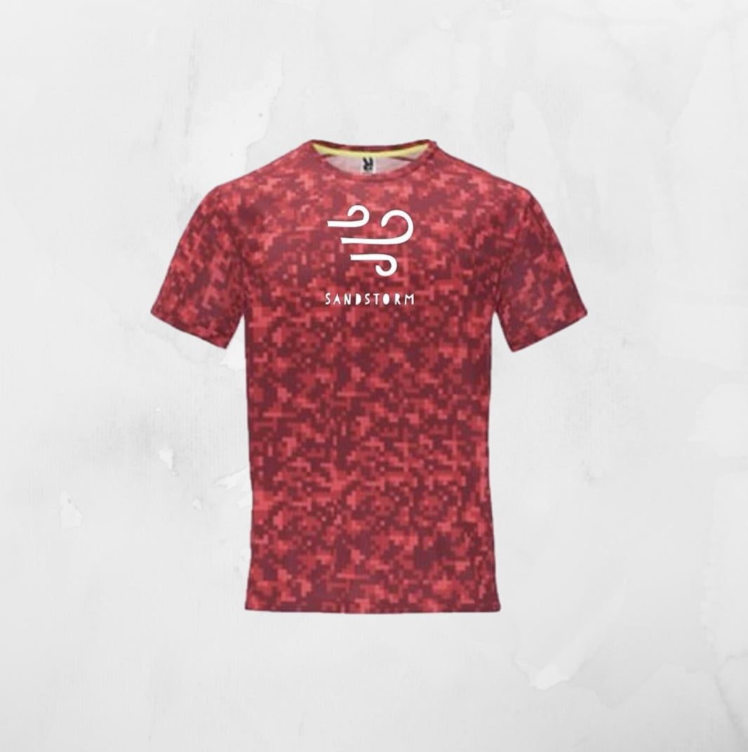 T-shirt Pixel Rouge